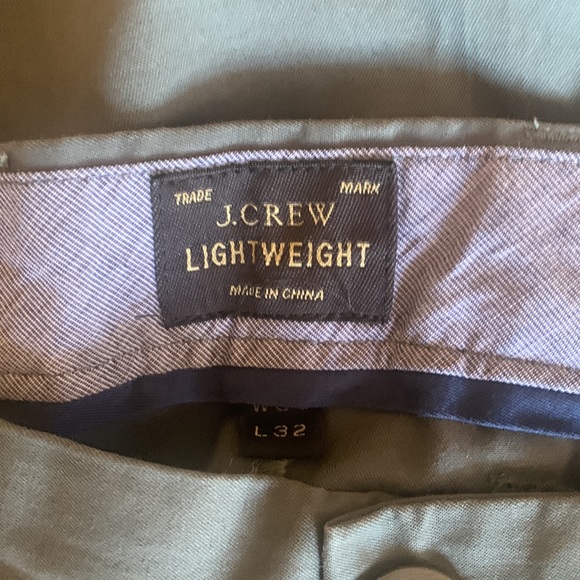 Men's J.Crew Urban Slim Green Chinos 33x32 - Picture 11 of 11